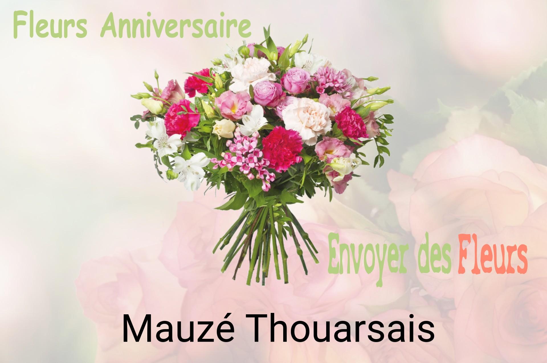 Bouquet de fleurs d’anniversaire livré à Mauzé-Thouarsais